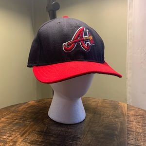 ATLANTA BRAVES New Era 59Fifty CAP Fitted  MLB Size 7 3/8 Authentic